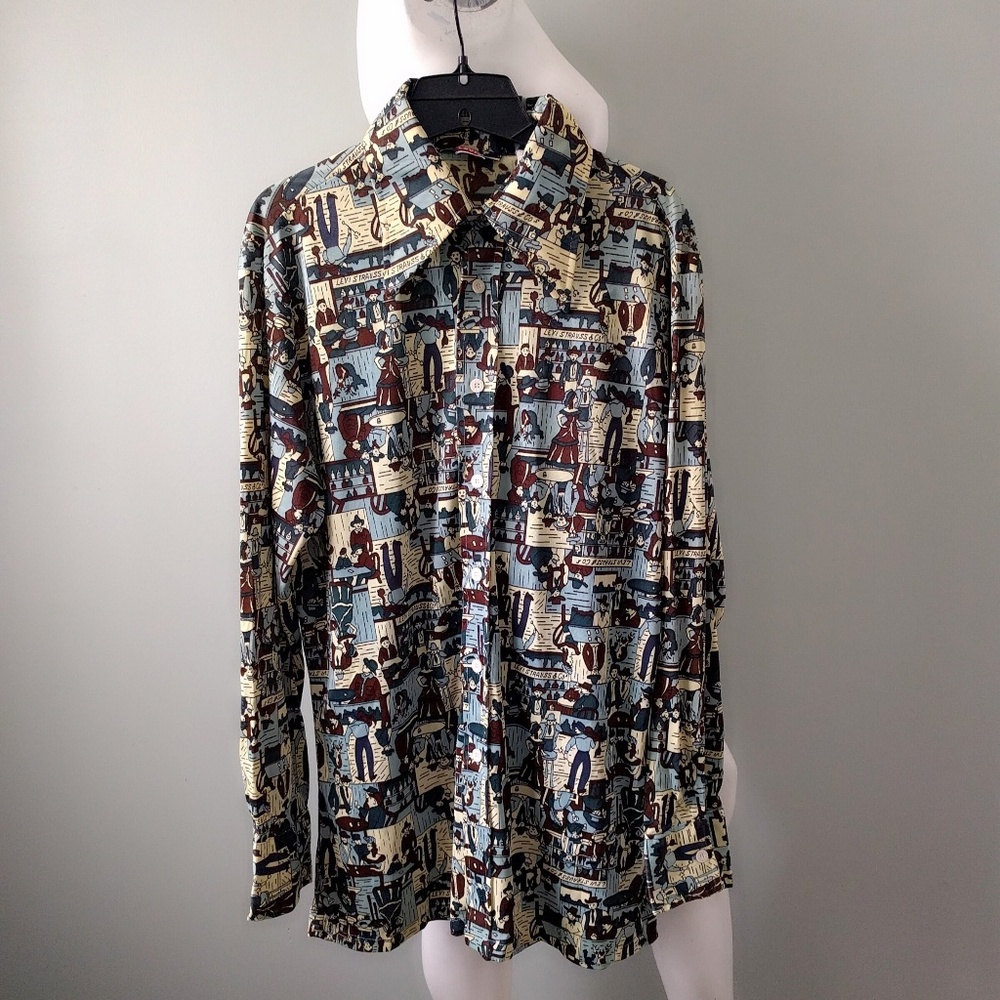 Levi's Multicolor Graphic Casual Button Down Shirt